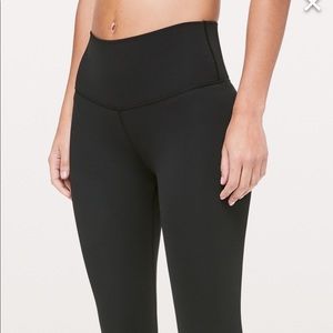 Lululemon Wunder Under Full Length Black Legging